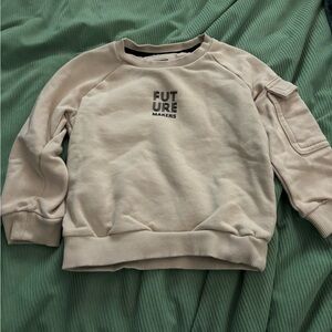 F&F Men's Beige Crewneck Sweater